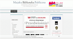 Desktop Screenshot of mbp-lomza.pl